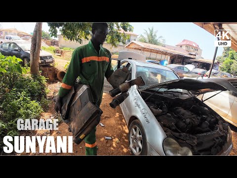 Mercedes Benz C230 Fuel Block and Electricals Fix at Sunyani Garages 4K