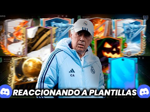 REACCIONANDO A PLANTILLAS 🥸 PACK OPENING Y MAS... 🔥  FC MOBILE