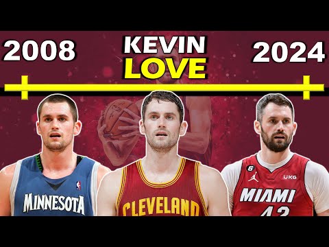 Timeline of KEVIN LOVE'S CAREER | NBA Champion | Rebounding Machine