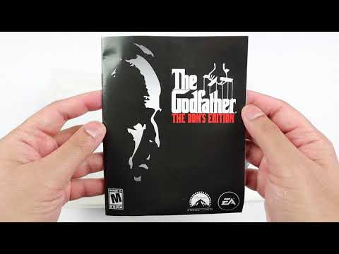 The Godfather Don's Edition Unboxing (PS3 Exclusive)