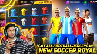 Jersey Royale Return Date Confirm/Jersey Royale Kab Aayega/Soccer Royale Return/ New Event Free Fire