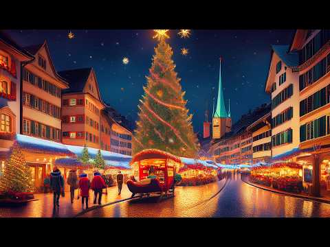 🎄🎅 Zurich Switzerland 🇨🇭 Magical Christmas Decorations and Lights