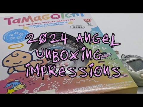 2024 Tamagotchi Angel Rerelease Unboxing and First Impressions