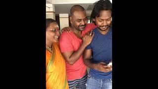 Raghava Lawrance family photos 💞#with wife and mother#with brother #shorts