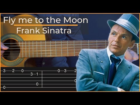 Fly me to the Moon - Frank Sinatra (Simple Guitar Tab)