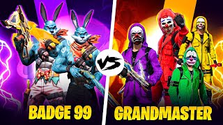 Badge99 Challenged By Pro Grandmasters😱 | Who Will Win? - Garena Free Fire