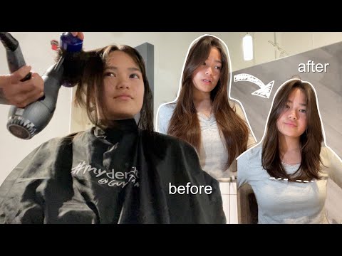 chopping off my hair (cuz I was bored lol)