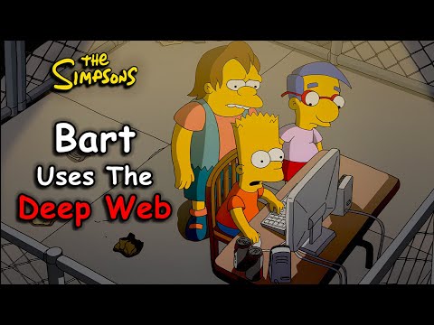 What Happens When Bart Enters The Deep Web?  | The Simpsons Recap