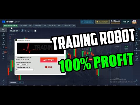 Trading Robot Cross Signal Pro | 100% Profit in Pocket Option | Trading Signal Pro