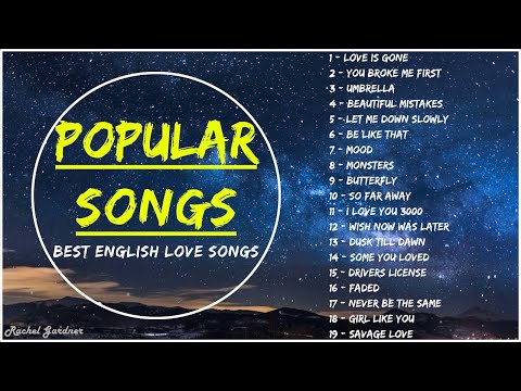 Ballad Guitar Acoustic Cover of Popular Songs Of All Time || English Acoustic Love Songs 2021