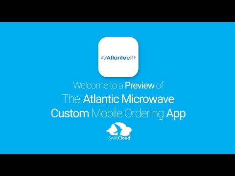 Atlantic Microwave - Mobile App Preview - ATL885W