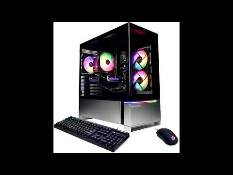 CyberPowerPC Gamer Master Gaming PC - AMD Ryzen 7 8700F, GeForce RTX 4060 Ti 8GB, 16GB DDR5 RAM