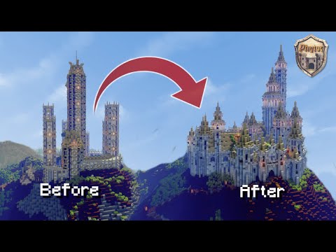 Minecraft: Transforming My Fantasy Castle!