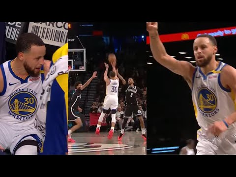 Steph Curry promises Butler & HITS IMPOSSIBLE Mid Court shot over the Nets!