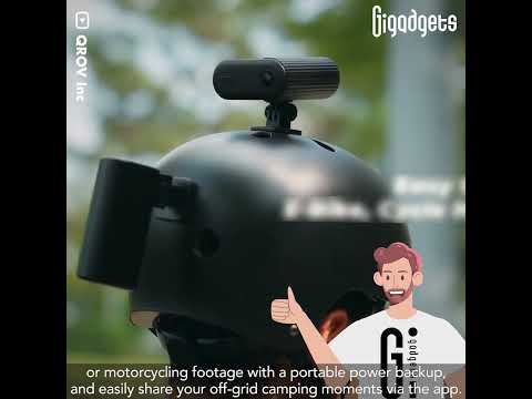 QROV 510 degree Smart Dashcam① #gigadgets #electronics #dashcam #driving #travelvlog