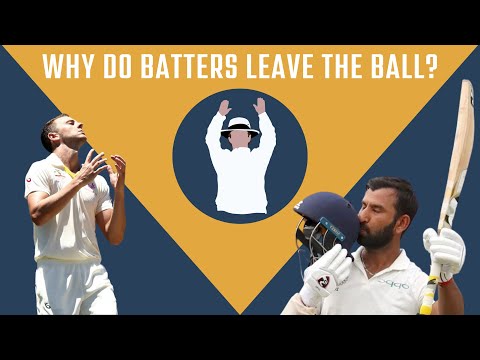 Why do batters leave the ball? | #nostupidquestions ep. 2