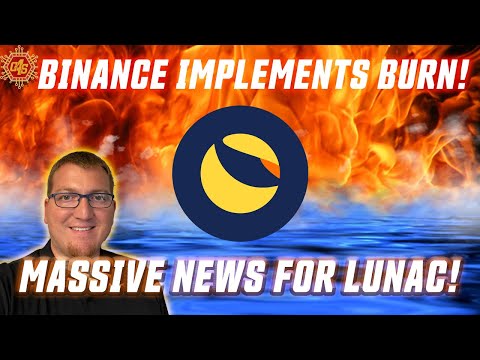 BINANCE TO IMPLEMENT BURNS ON LUNAC SPOT AND MARGIN TRADES! IT IS DONE! HUGE NEWS!