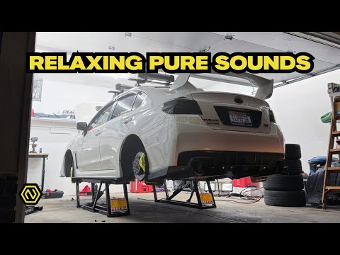 Winter Wheel Setup ASMR (Subaru WRX STi)