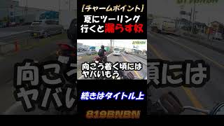 【あるある】夏にツーリング行くと尻から何か漏らす奴 #モトブログ