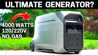 Ecoflow Delta PRO 3 with 120 & 240v BUILT IN!  4000 Watt Solar Generator