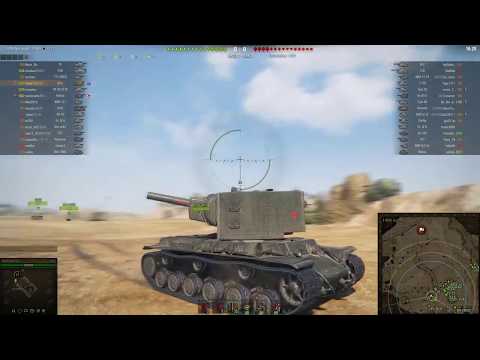 World of Tanks - KV-2 - 12 kills in a platoon