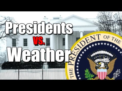 Presidents vs. Weather