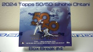 2024 Topps 50/50: Shohei Ohtani Box Break #4! 😭