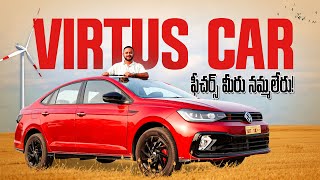 The New Volkswagen Virtus GT Plus Sport | Car Review In Telugu | Meher Gear Head