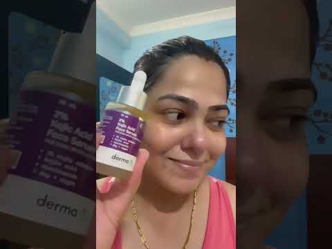 Skincare routine for dark spots & hyperpigmentation | the Derma Co Kojic acid serum | #shorts