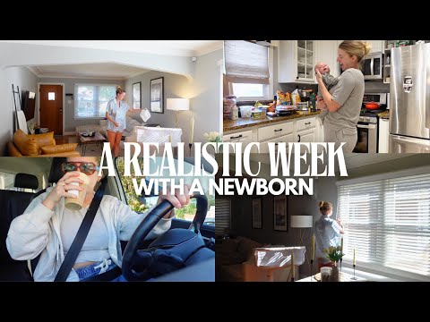 A realistic week in the life with an 8 week old baby