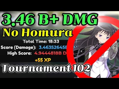 [NO HOMURA] 3.46B+ DAMAGE STRAT TOURNAMENT 102 IN Anime Adventures | 애니메 어드벤쳐