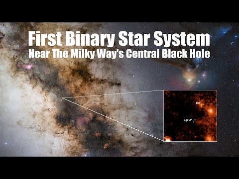 1st Binary Star System Discovered Near The Milky Way's Central Black Hole Sagittarius A*