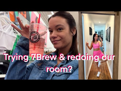 Trying 7Brew for the first time | changing our bedroom | Mekenzie Hughes