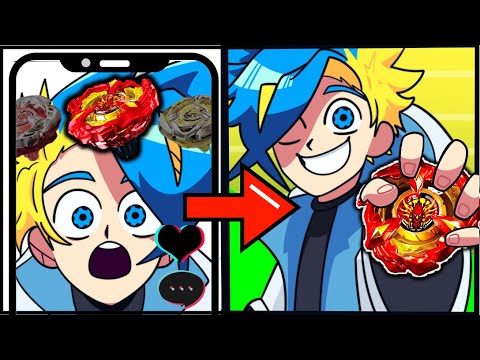 I let tiktok decide my beyblade team...