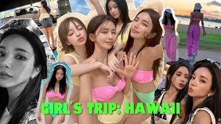 [SUB] VLOG.여름 그 잡채 첫 하와이 찐 우정여행 브이로그  🌈🏝 🌺| HAWAII 하와이 맛집 • 리치칼튼 호텔 • 와이키키 (With 태리,혜미,새은)