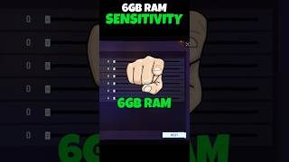 6gb ram best sensitivity in free fire | 6gb ram free fire setting | 6gb ram sensitivity in free fire