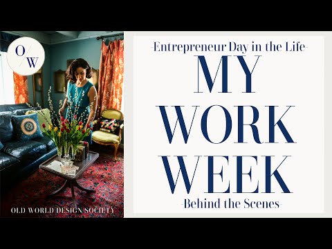 BEHIND THE SCENES | My Work Week | A WEEK IN MY WORK LIFE