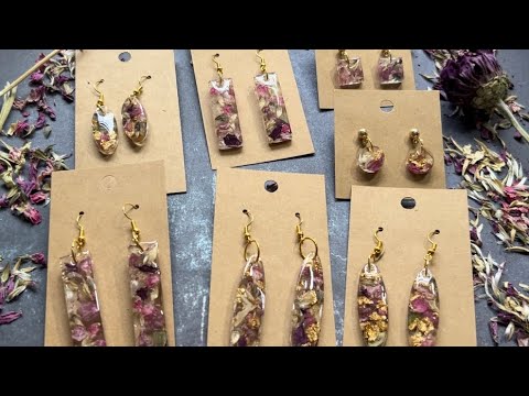 Easy Beginner Resin Earring Ideas! 💕