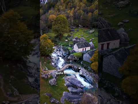 【世界の絶景集】スイスの小さな村「ティチーノ」を歩く🇨🇭 #海外旅行 #スイス旅行