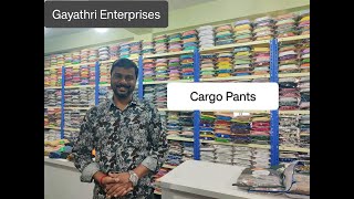 Cargo Pants | Sizes 30 - 42 | 18+ Colors | Gayathri Shirts | 8.3.25