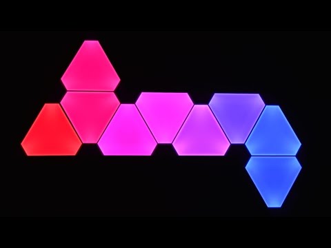 Nanoleaf Aurora Smart Lighting: Demo