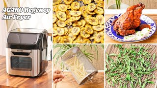 Smart Air Fryer that can COOK, BAKE & DEHYDRATE | AGARO Regency Air Fryer