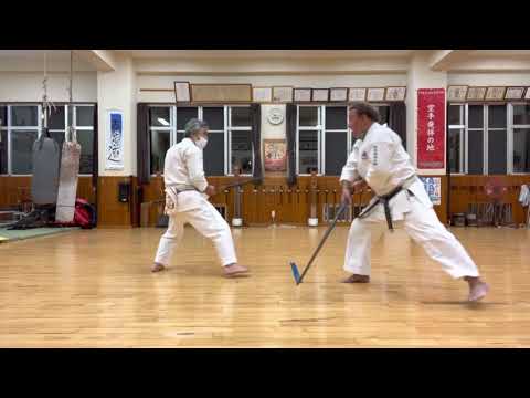 Bo vs Ekudi 棒対エークディ #信武舘 #古武道 #karate #shimbukan #Okinawa #空手 #kobudo #沖縄