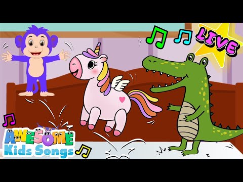 Nonstop Kids Songs Live Stream: Fun Nursery Rhymes & ABC Learning Songs All Weekend!