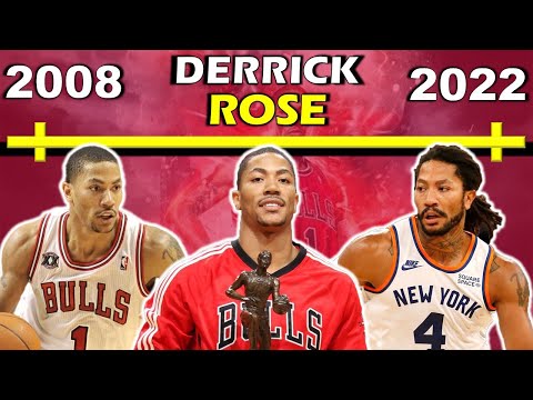 Timeline of DERRICK ROSE'S CAREER | Youngest MVP | Derrick Fell, Derrick Rose