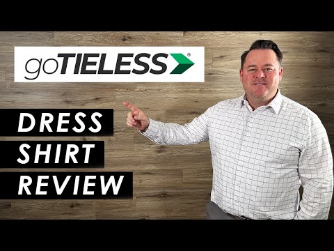 goTIELESS Dress Shirt Review