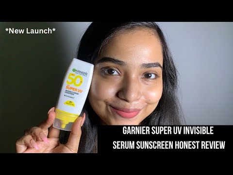 *New Launch* Garnier Super UV Invisible Serum Sunscreen Honest review