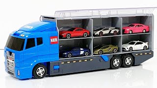 13 Type Cars Tomica ⭐ Tomica opened and stored in the Okataduke convoy!