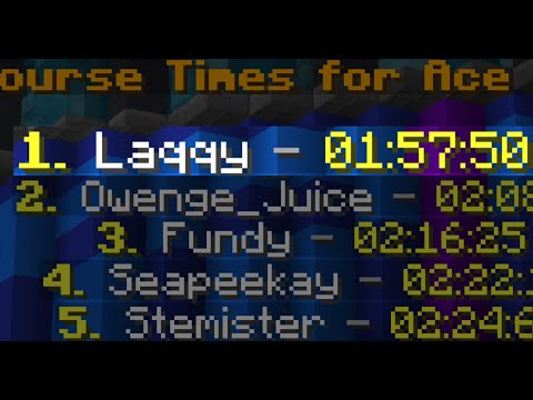 [WR] 1:57:50 Ace Race [First Sub 2 Mins]