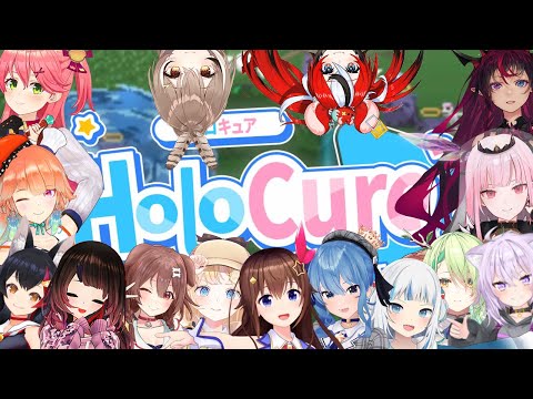 Hololive members reaction to their own special skills in Holocure [Hololive Clip] compilation